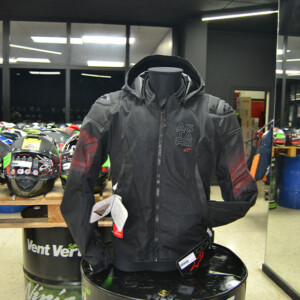 CHAQUETA ALPINESTARS ZACA VENOM AIR WP NEGRO/ROJO